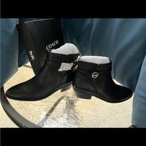 Black Coach boots. Size 11